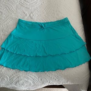 Athleta swim skirt, NWOT, aqua color